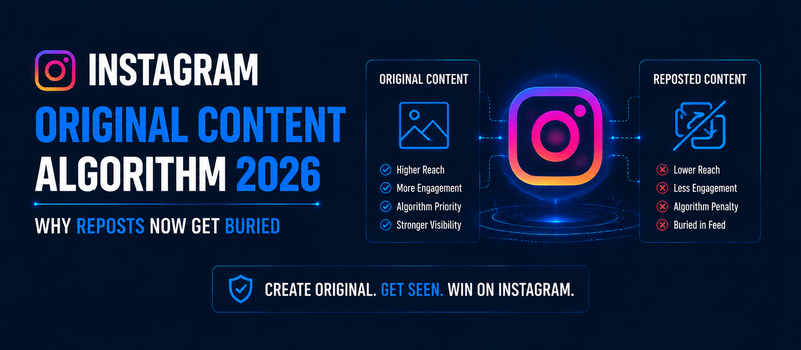 Instagram Original Content Algorithm 2026: Why Reposts Now Get Buried