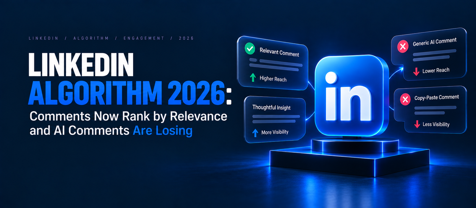LinkedIn Algorithm 2026: Comments Now Rank by Relevance and AI Comments Are Losing