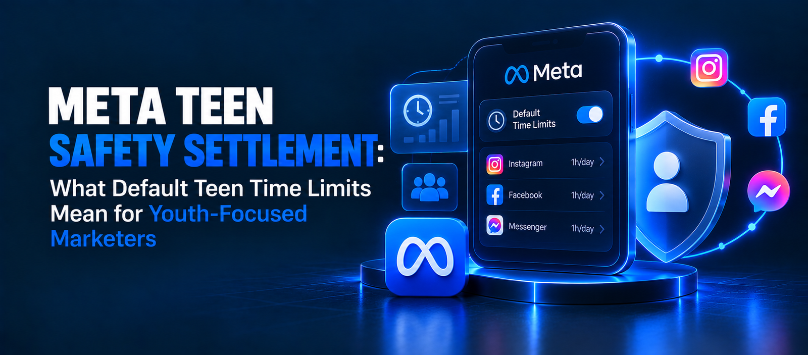 Meta Teen Safety Settlement: What Default Teen Time Limits Mean for Youth-Focused Marketers