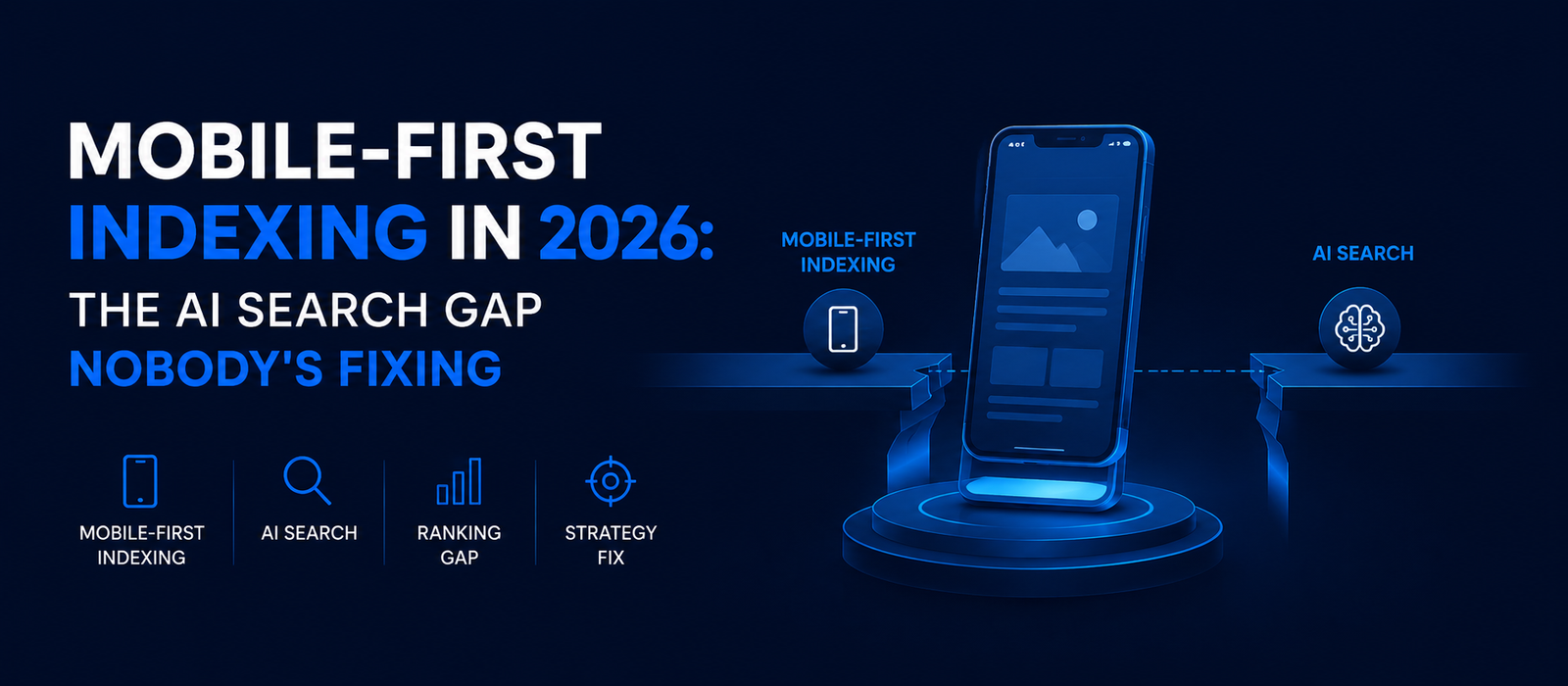Mobile-First Indexing in 2026: The AI Search Gap Nobody's Fixing