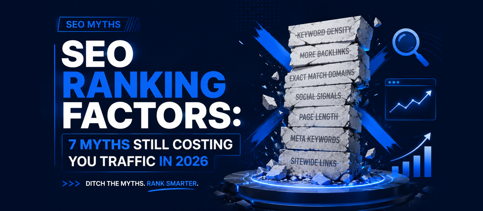 SEO Ranking Factors: 7 Myths Still Costing You Traffic in 2026
