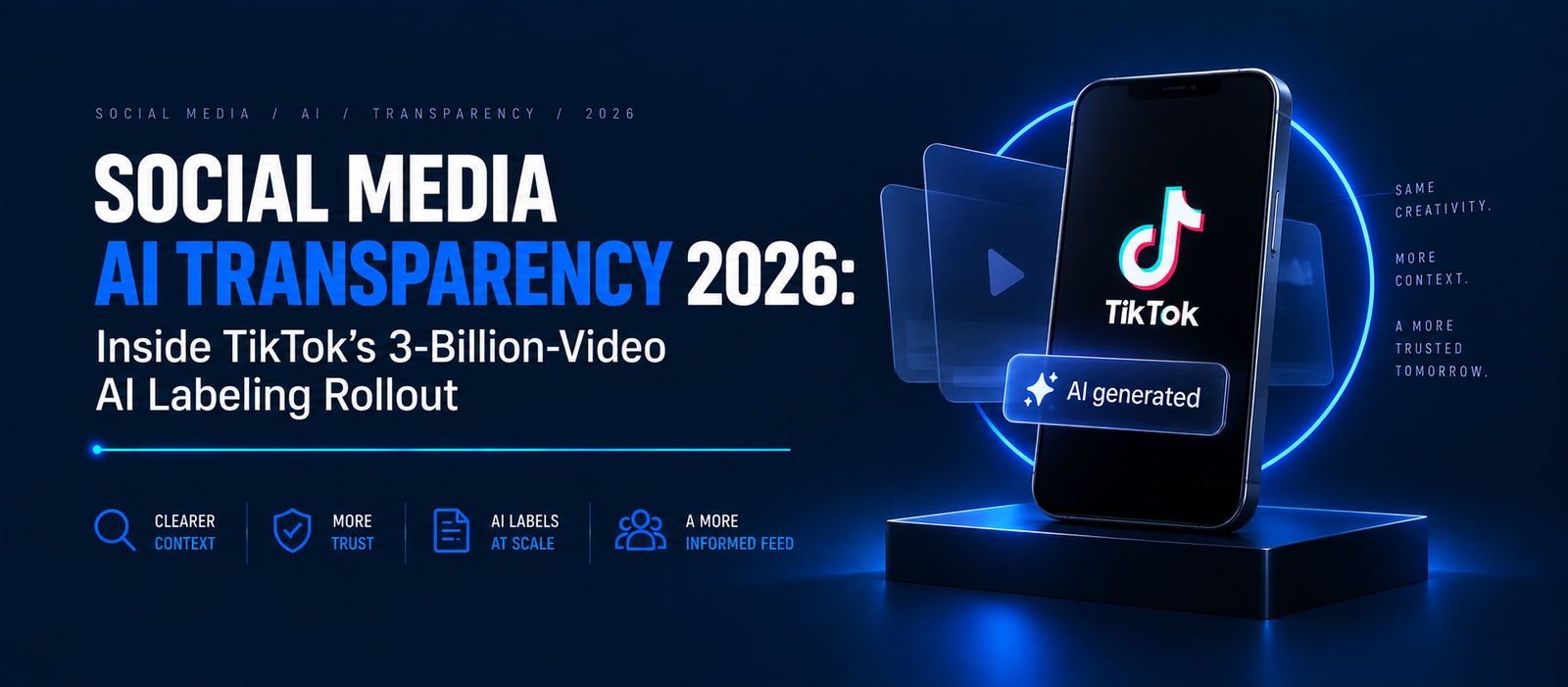 Social Media AI Transparency 2026: Inside TikTok's 3-Billion-Video AI Labeling Rollout