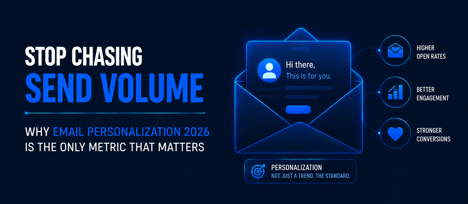 Stop Chasing Send Volume: Why Email Personalization 2026 Is the Only Metric That Matters